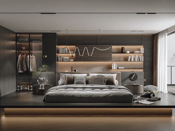 维客莱轻奢卧房